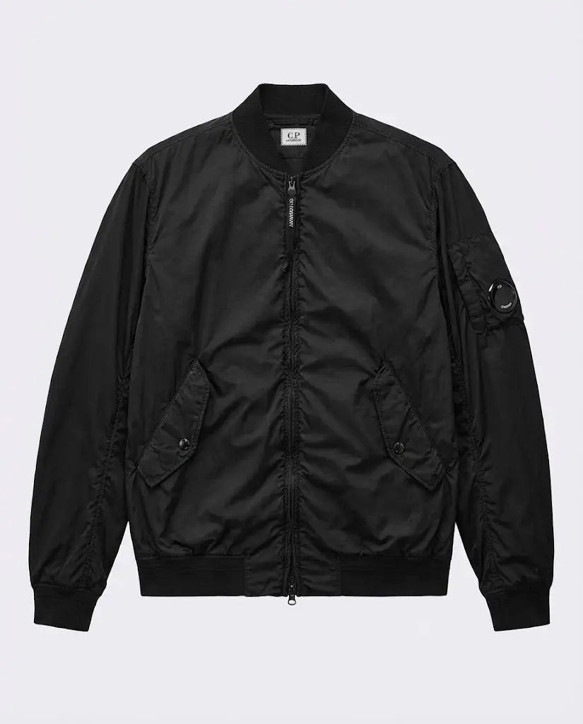 Giubbotto CP Company | Modello Bomber | Nero | Outlet CP Company