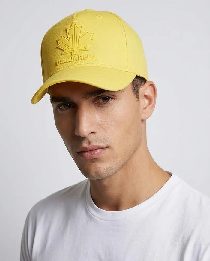 Cappello Dsquared2 | Logo Sport | Giallo | Accessori Dsquared2