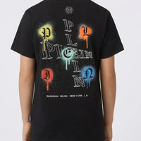 T Shirt Philipp Plein | Logo Teschio | Nero Philipp Plein