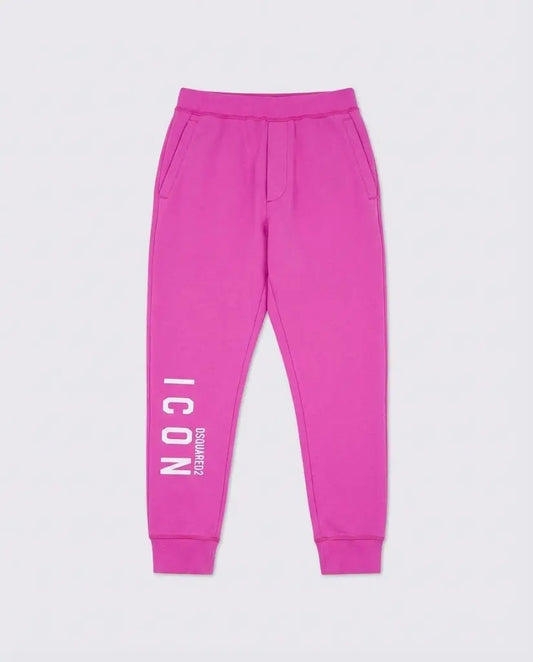Pantaloni Dsquared2 Donna | Logo Icon | Fucsia Dsquared2