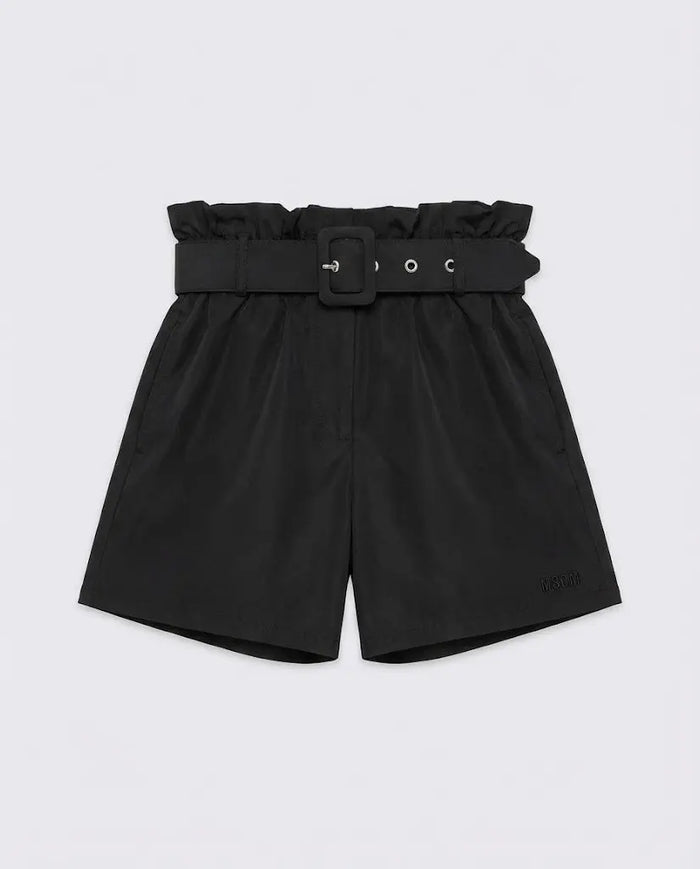Pantaloncini Msgm | Shorts Donna | Colore Nero | Outlet MSGM