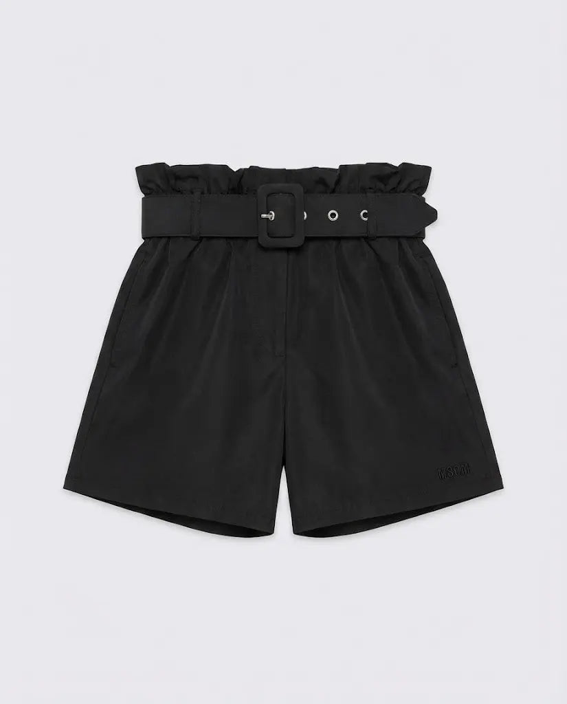 Pantaloncini Msgm | Shorts Donna | Colore Nero | Outlet MSGM