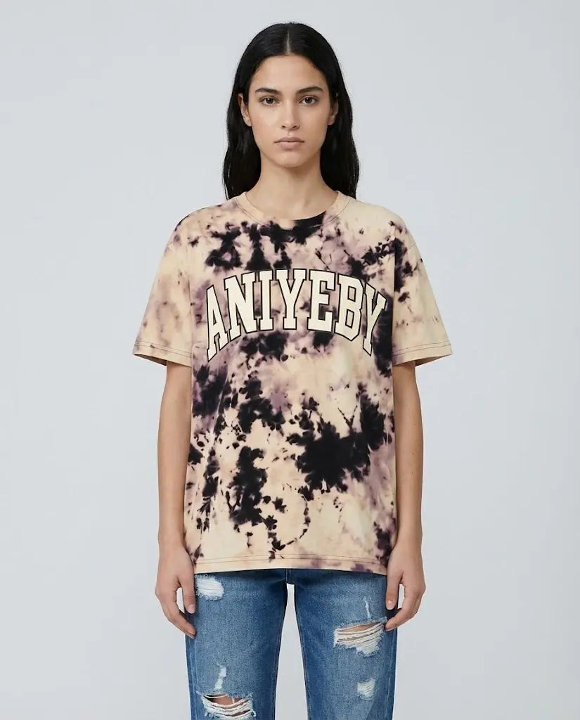 Aniye By Donna | T Shirt con Logo | Fantasia Tie Dye Aniye By