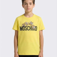 T Shirt Moschino Kids | Unisex | Logo Orsetti Toy | Giallo Moschino Kids