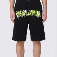Pantaloncini Disclaimer Uomo | Logo | Nero Disclaimer