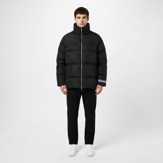 Piumino Dsquared2 | Giubbotto Modello Oversize | Nero Dsquared2