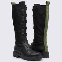 Stivale Gaëlle Paris combat boots Gaelle Paris