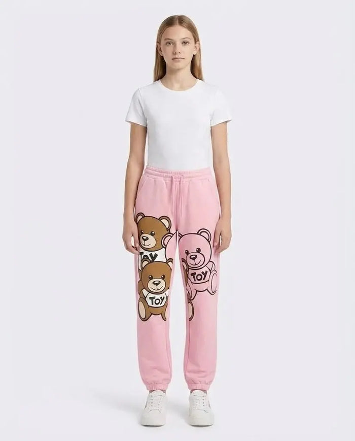 Pantaloni Moschino Kids | Unisex | Logo Orsetti Toy | Rosa Moschino Kids