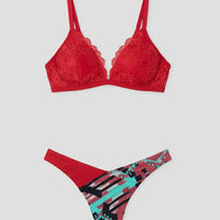 Bikini Effek | Costumi Donna | Rosso | Costume da Bagno F**K | Outlet Effek