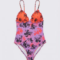 Costume Effek Donna | Modello Intero | Motivo Palme | Costumi F**K | Outlet Effek