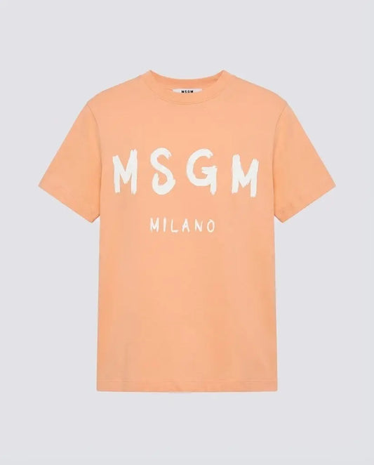 T Shirt Msgm | Modello Unisex | Logo | Pesca MSGM