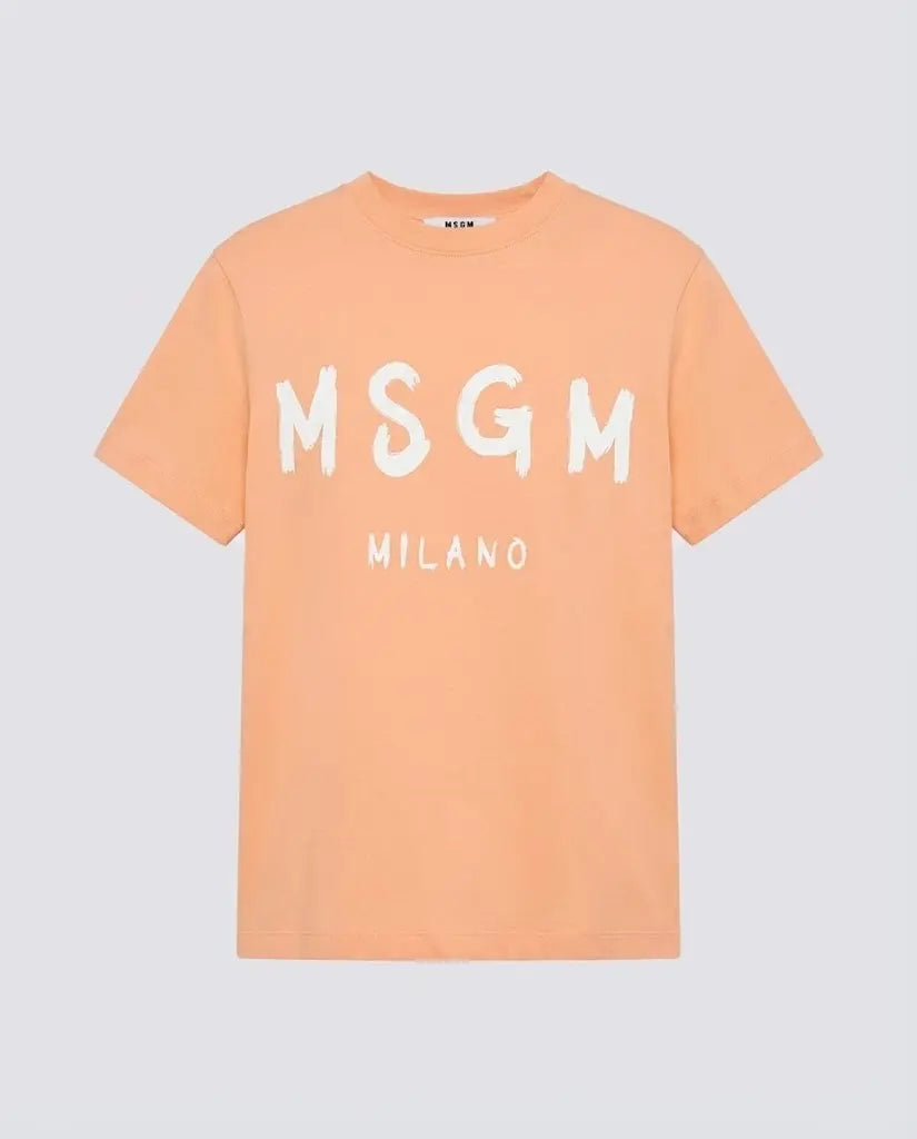 T Shirt Msgm | Modello Unisex | Logo | Pesca MSGM