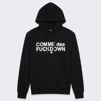 Comme Des Fuckdown | Felpa con Logo | Colore Nero | Outlet Comme Des Fuckdown