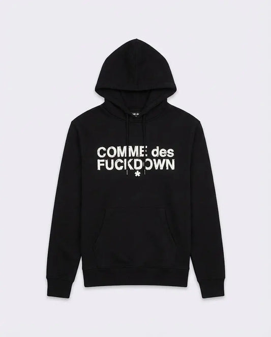Comme Des Fuckdown | Felpa con Logo | Colore Nero | Outlet Comme Des Fuckdown
