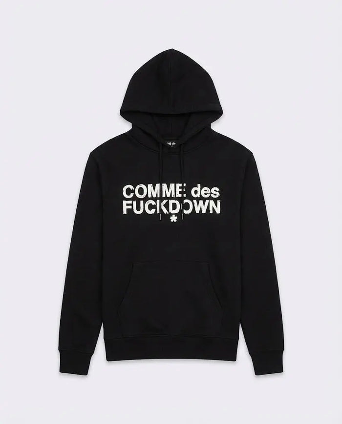 Comme Des Fuckdown | Felpa con Logo | Colore Nero | Outlet Comme Des Fuckdown