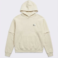 Felpa Diego Rodriguez Oversize con Cappuccio Panna Diego Rodriguez