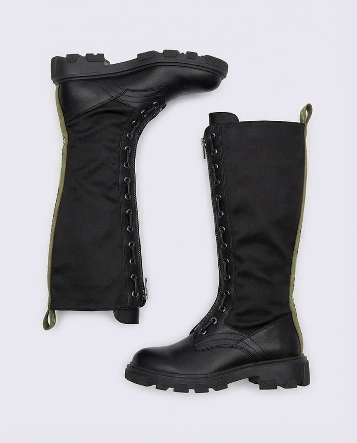 Stivale Gaëlle Paris combat boots Gaelle Paris