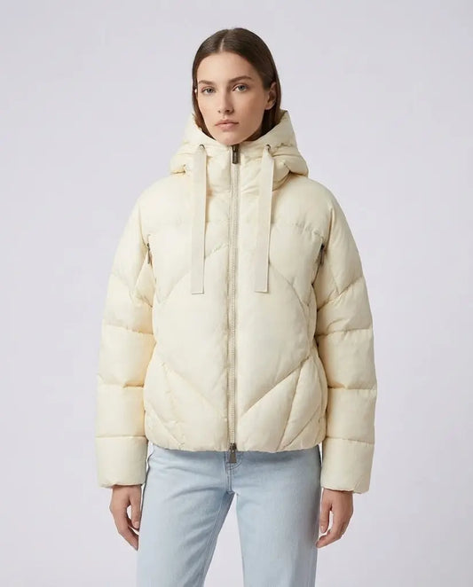 Hinnominate Donna | Piumino Modello Oversize | Bianco Hinnominate