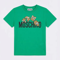 T Shirt Moschino Kids | Unisex | Logo Orsetti Toy | Verde Moschino Kids