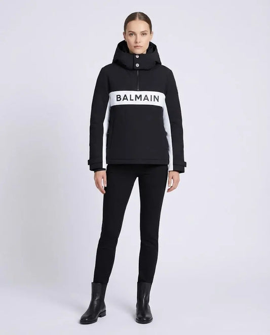 Balmain | Giacca da Sci | Modello Oversize con Logo | Nero Balmain