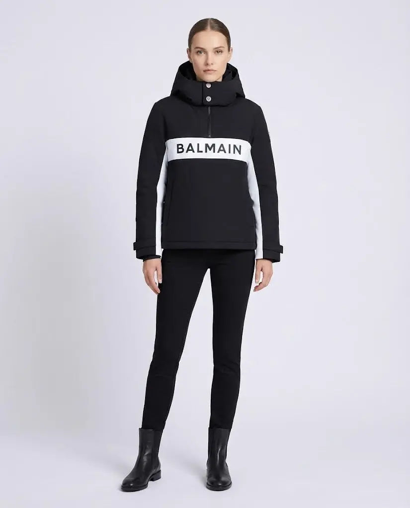 Balmain | Giacca da Sci | Modello Oversize con Logo | Nero Balmain