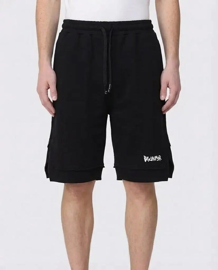 Pantaloncini Disclaimer Uomo | Logo Classico | Nero Disclaimer