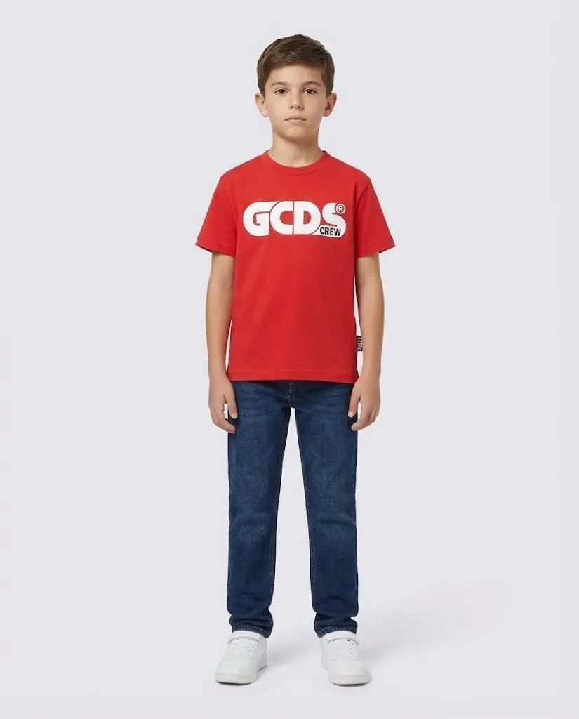 T-SHIRT GCDS UNISEX ROSSO GCDS