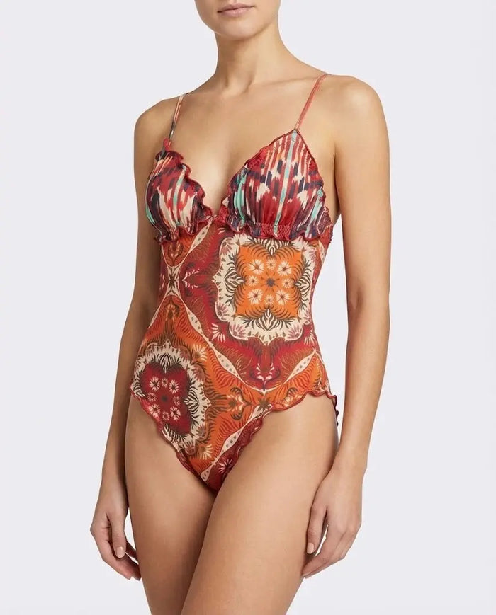 Costume Effek Donna | Modello Intero | Fantasia Rosso | Costumi F**K | Outlet Effek