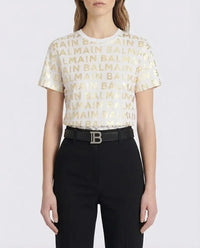 Cintura Balmain Donna | Logo Argento | In Pelle Balmain