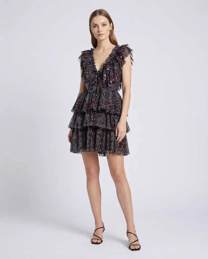 Abito Aniye By Donna | Vestito Mini Dress | Fantasia Bandana Aniye By