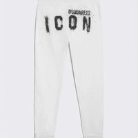 Pantaloni Dsquared2 Icon | Modello Unisex | Bianco Dsquared2