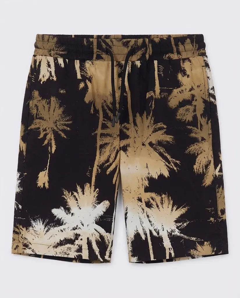 Pantaloncini Msgm | Modello Unisex | Fantasia Palm | Outlet MSGM