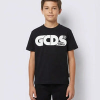 T-SHIRT GCDS UNISEX NERO/BIANCO GCDS