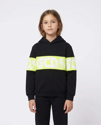 FELPA GCDS FLUO NERO GCDS