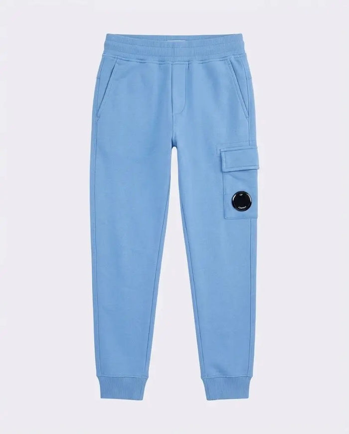 Pantaloni CP Company | Modello Cargo | Celeste | Outlet CP Company