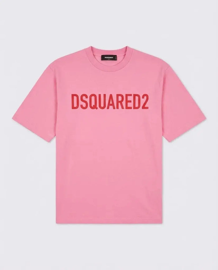 T Shirt Dsquared2 | Cotone Organico | Rosa Dsquared2