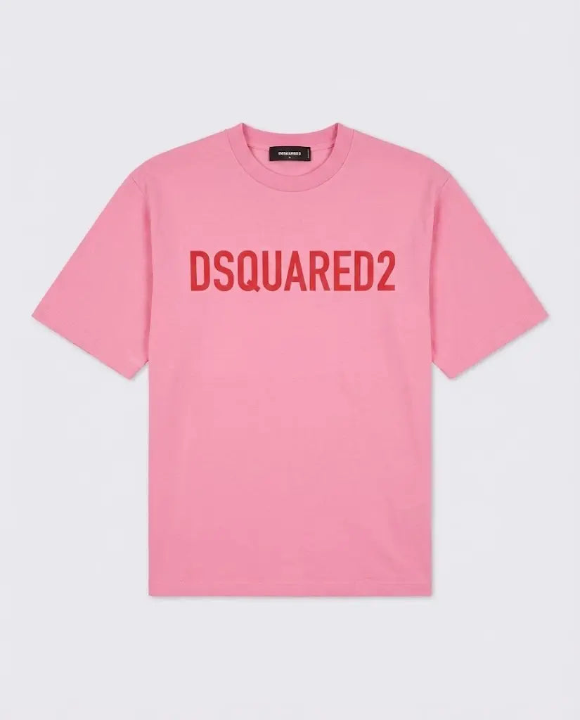 T Shirt Dsquared2 | Cotone Organico | Rosa Dsquared2