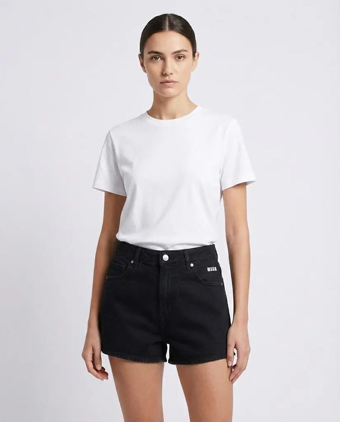 Pantaloncini Msgm | Shorts Donna | Colore Nero | Outlet MSGM