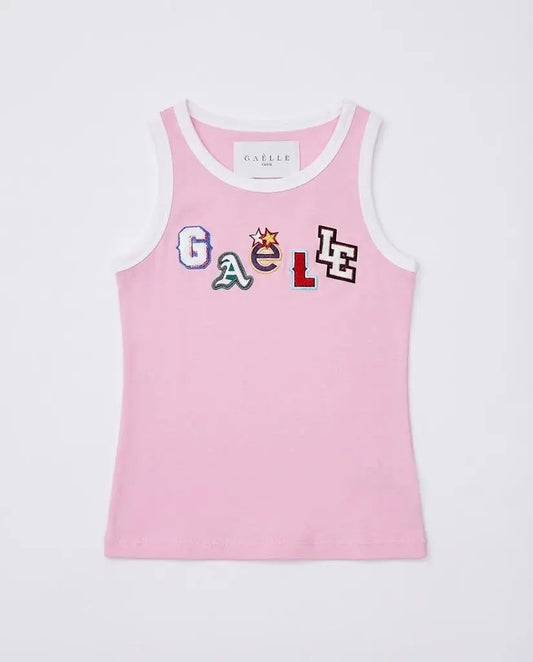 Canottiera Gaelle Donna Basket Rosa Gaelle Paris