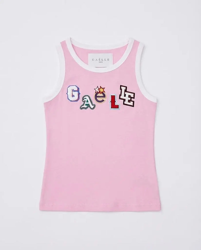 Canottiera Gaelle Donna Basket Rosa Gaelle Paris