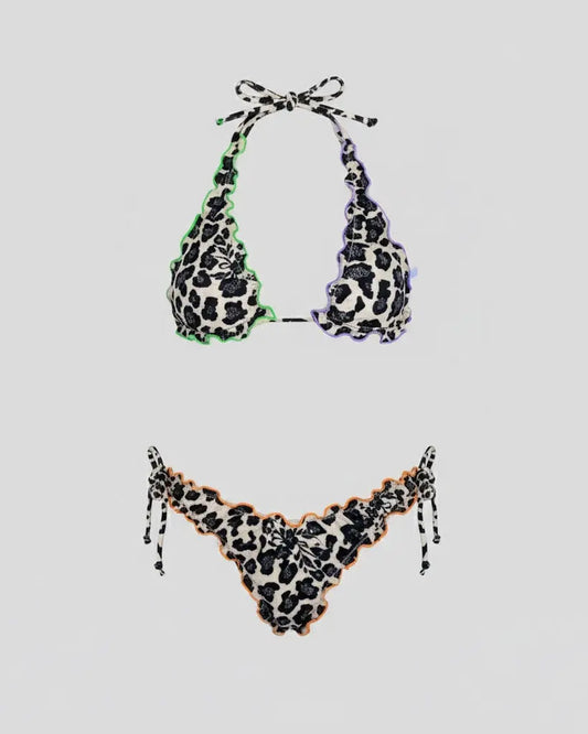 Bikini Effek Donna | Leopardato | Costumi F**K | Outlet Effek