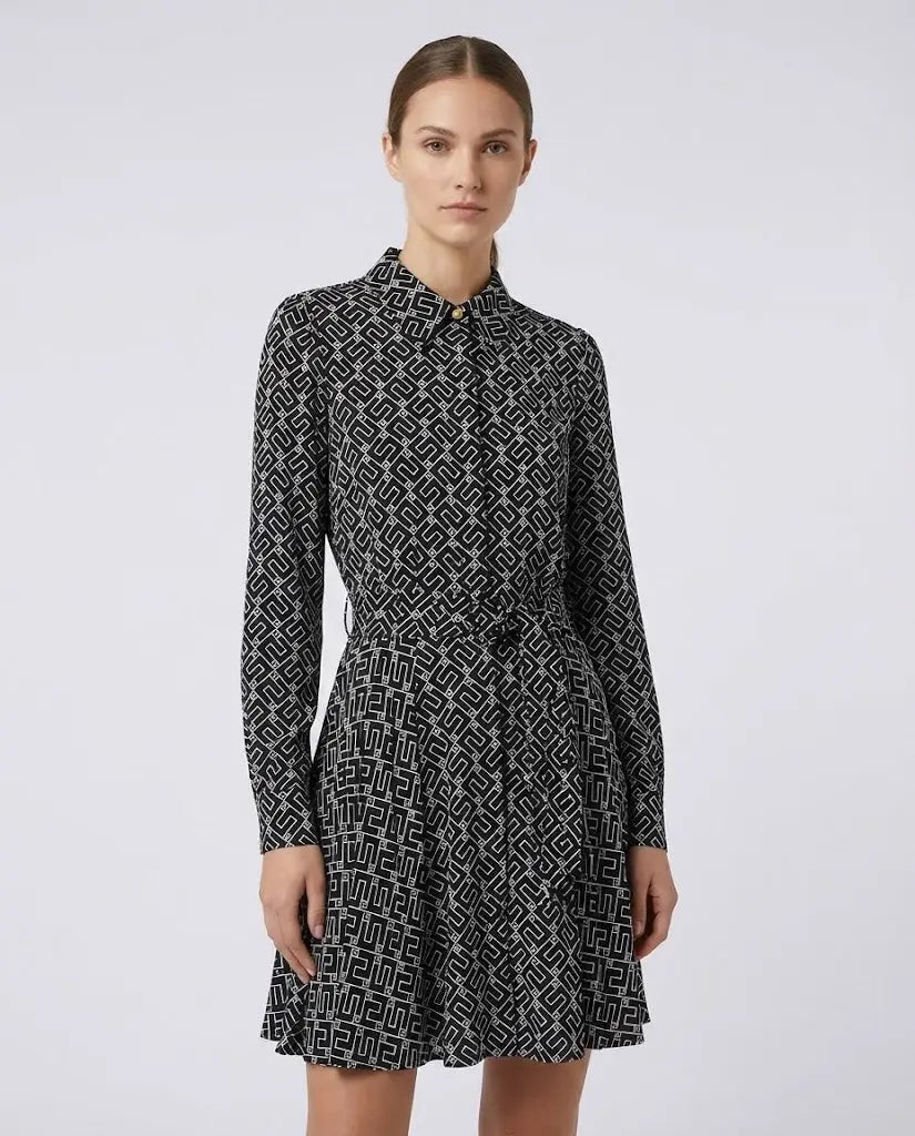 Abito Elisabetta Franchi | Donna e Bambina | Nero | Outlet Elisabetta Franchi