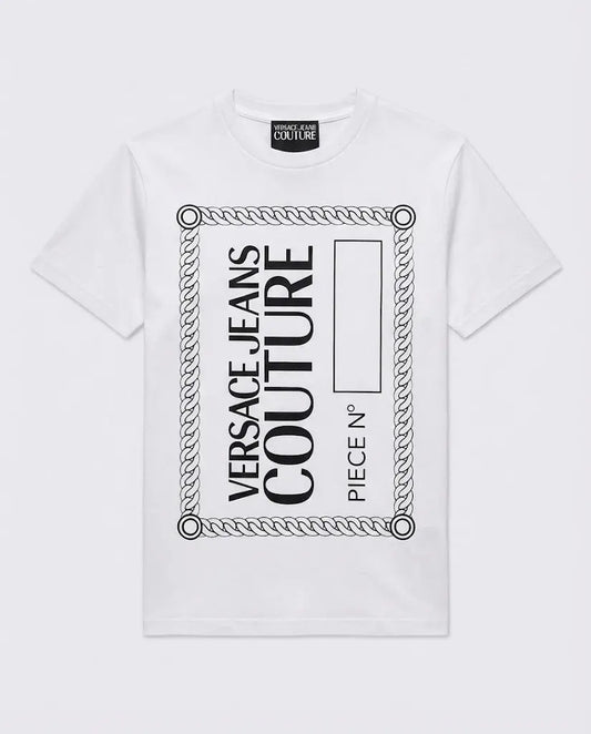 T Shirt Versace Jeans Couture Uomo | Oversize | Bianco Versace Jeans