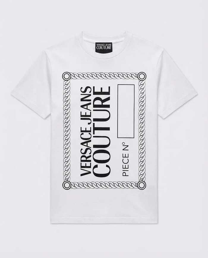 T Shirt Versace Jeans Couture Uomo | Oversize | Bianco Versace Jeans