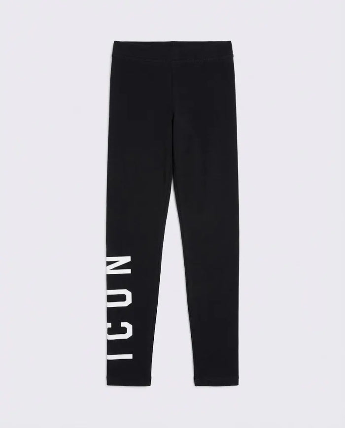 Leggings Dsquared2 Donna | Logo Icon | Colore Nero | Outlet Dsquared2