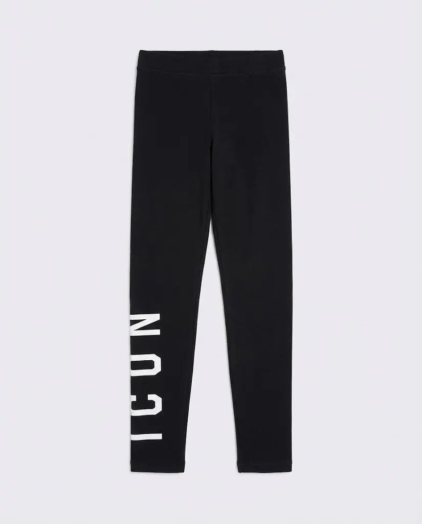 Leggings Dsquared2 Donna | Logo Icon | Colore Nero | Outlet Dsquared2