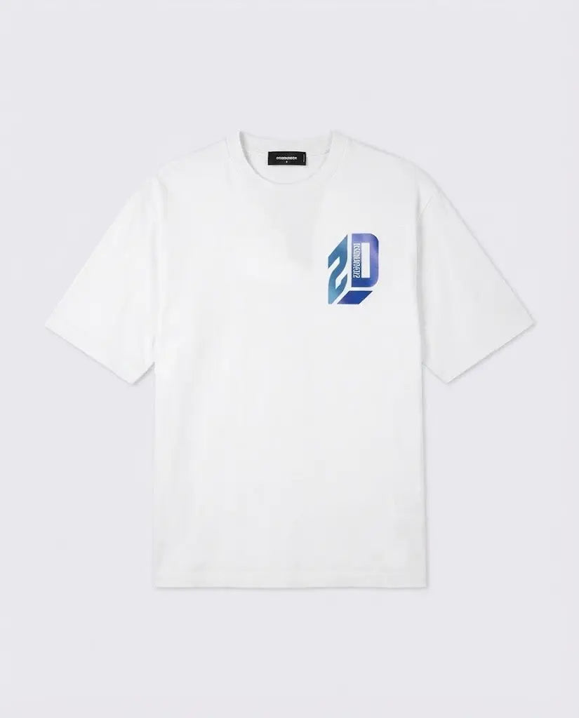 T Shirt Dsquared2 | Logo D2 | Bianco Dsquared2
