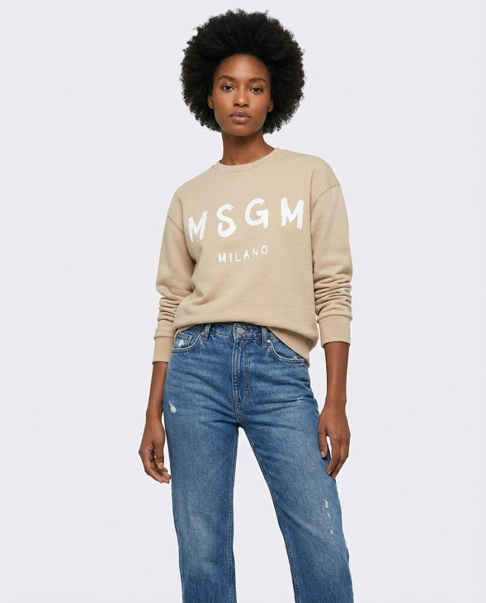 FELPA MSGM BASIC LOGO MSGM