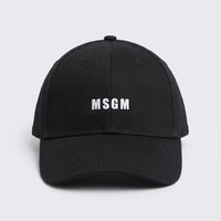 Cappello Msgm con Logo Ricamo | Colore Nero | Accessori MSGM