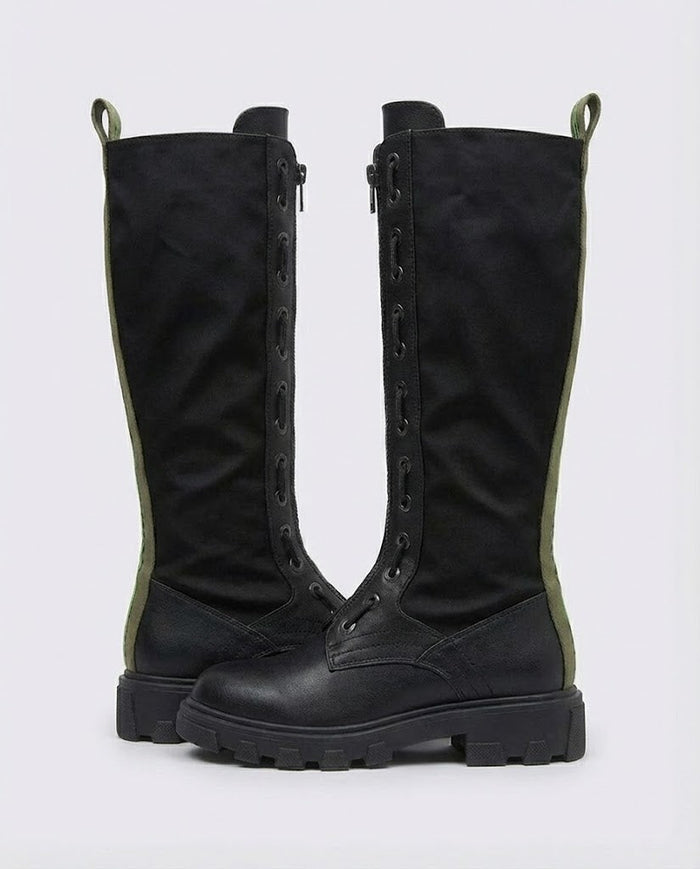 Stivale Gaëlle Paris combat boots Gaelle Paris